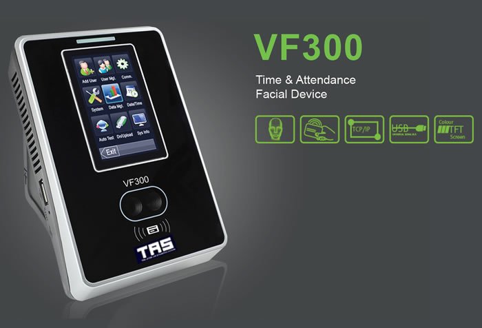 VF300 Biometric Time Attendance facial recognition